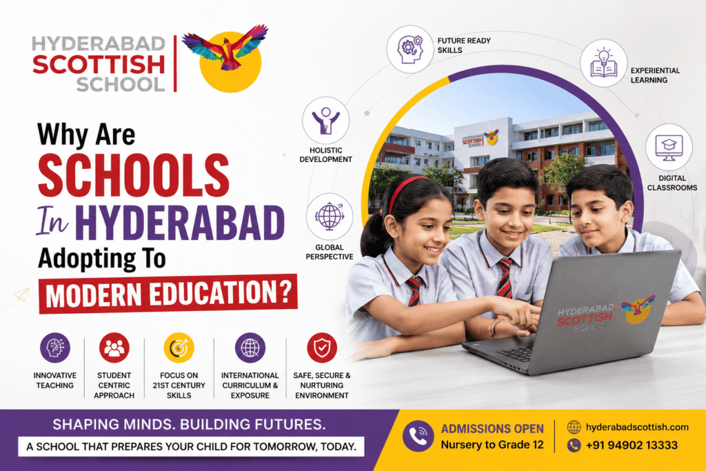 Why Are Schools In Hyderabad Adopting To Modern Education?